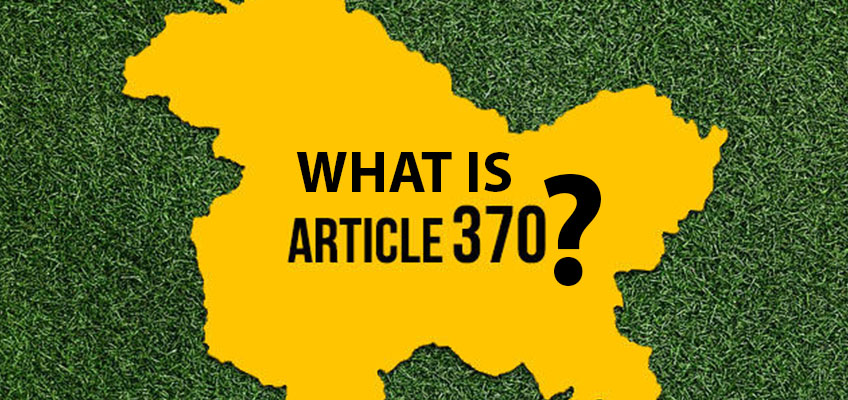 What is Article 370?